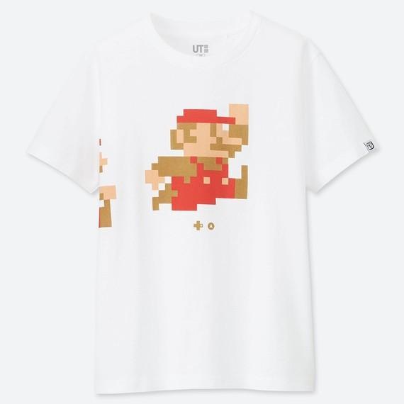 任天堂联合优衣库推出《超级马里奥》主题新款T恤