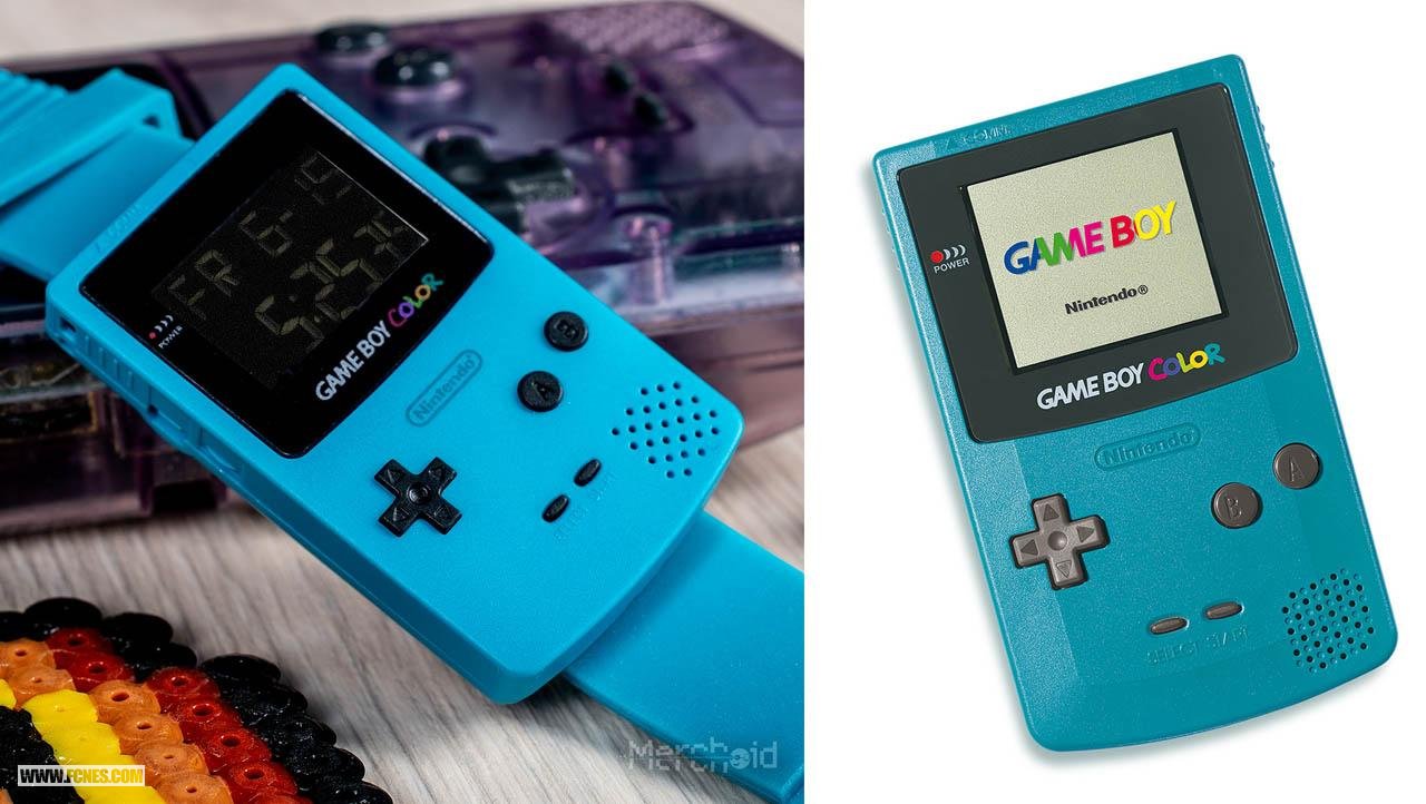 任天堂官方授权Game Boy造型手表背包发售